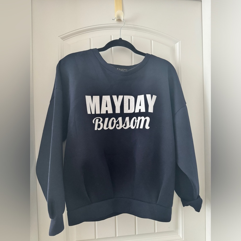 MAYDAY dark blue sweater